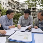 台灣老屋社區住戶與專業者討論權利變換同意書都更計畫書與私契約