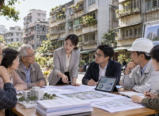 台灣老屋社區住戶與專業者討論都市更新條例修法方向