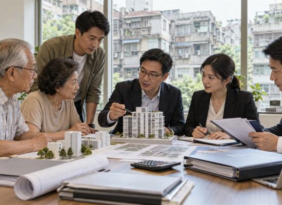 台灣社區住戶與專業者討論都市更新資金信託與風險控管